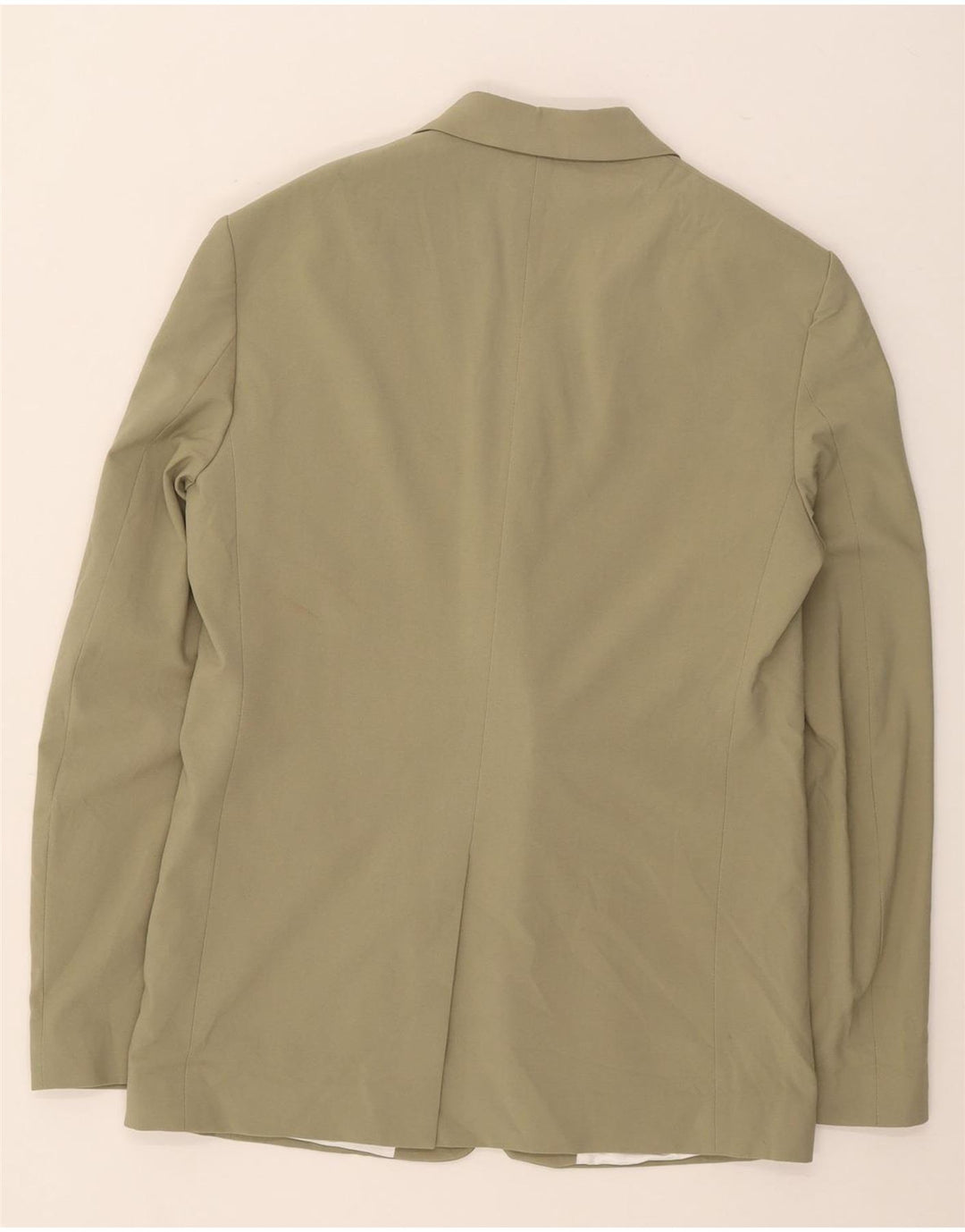 ZARA Ανδρικό σακάκι σακάκι με 1 κουμπί EU 48 Medium Khaki Polyester