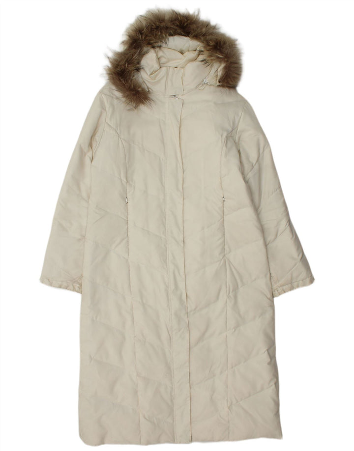 Γυναικείο παλτό με κουκούλα Conte of Florence IT 44 Medium Off White