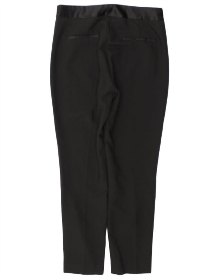 Zara Γυναικείο Slim Casual Παντελόνι Μεγάλο W30 L29 Μαύρο Πολυεστέρα