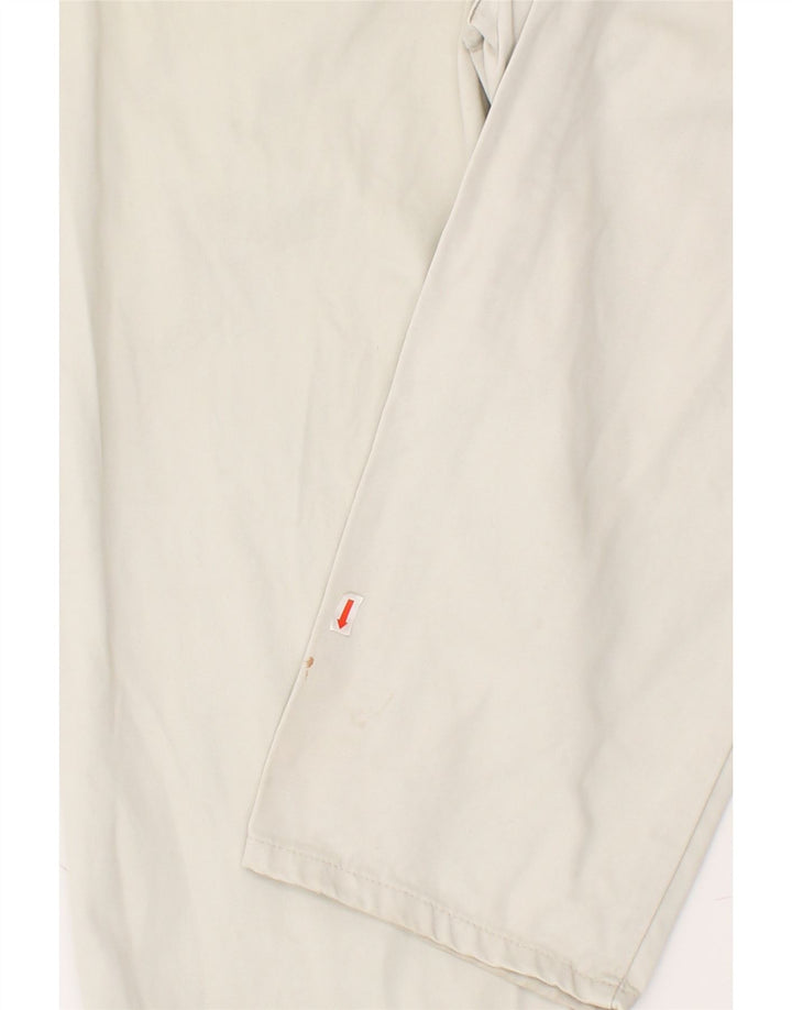 LEE Mens Straight Casual Trousers W31 L34 Grey Cotton Vintage Lee and Second-Hand Lee from Messina Hembry 