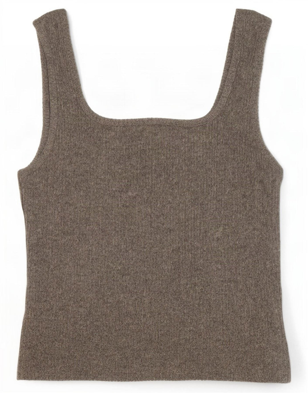 Topshop Γυναικείο Crop Knit Cami Top UK 12 Medium Grey