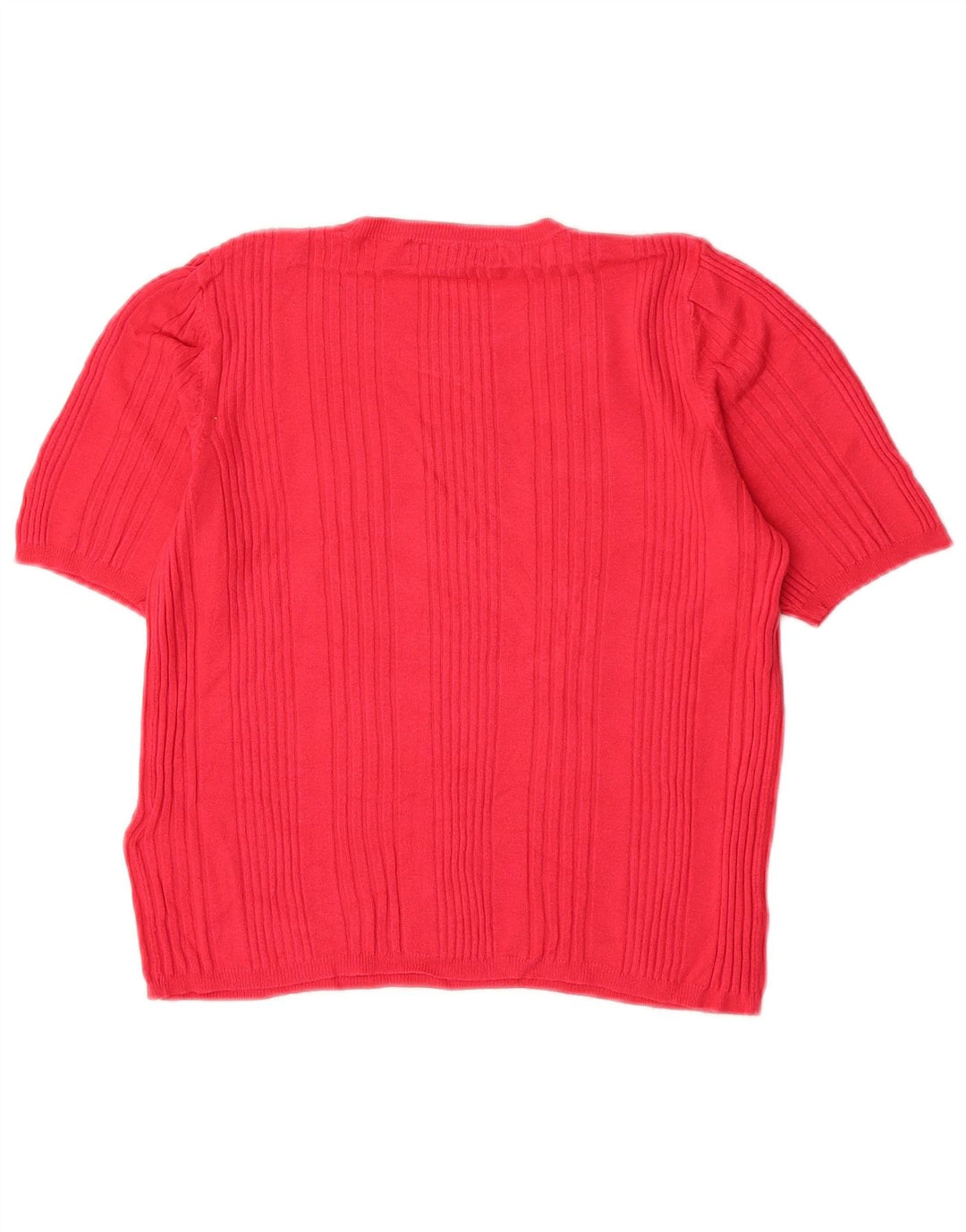 Marks & Spencer Γυναικείο πουλόβερ Crop Crew Neck Jumper UK 14 Medium Pink