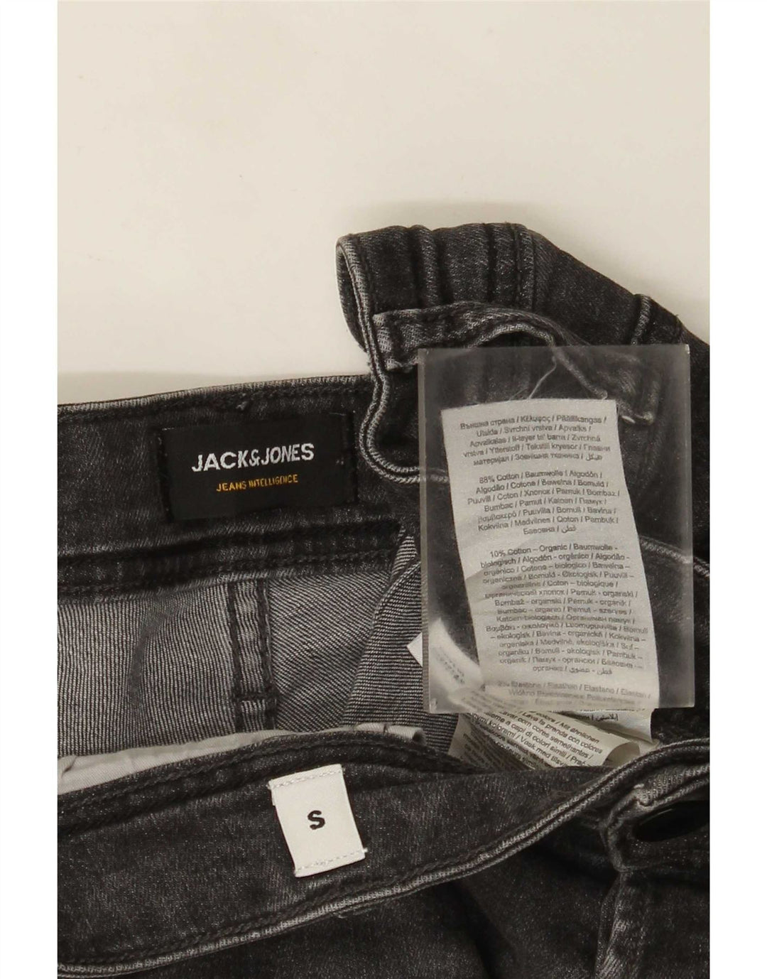 Ανδρικό τζιν σορτς Jack & Jones Small W29 Γκρι