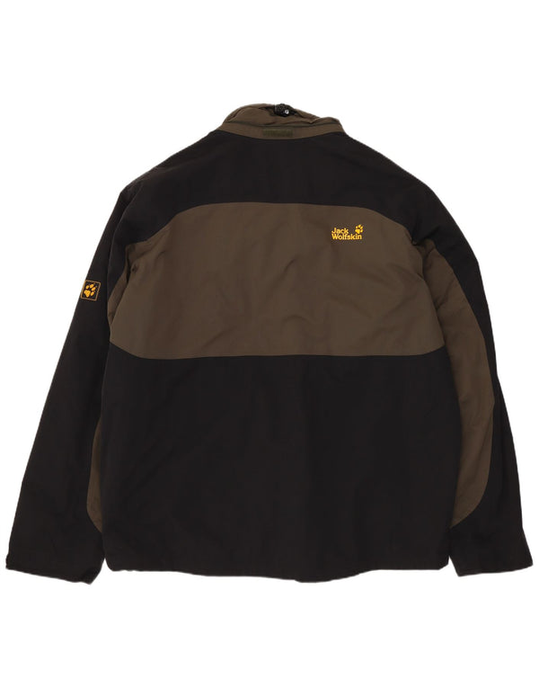 Ανδρικό τζάκετ αντιανεμικό JACK WOLFSKIN UK 40/42 Large Navy Blue Colourblock