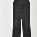TRUSSARDI JEANS Womens Straight Jeans W26 L30  Black Cotton | Vintage Trussardi Jeans | Thrift | Second-Hand Trussardi Jeans | Used Clothing | Messina Hembry 