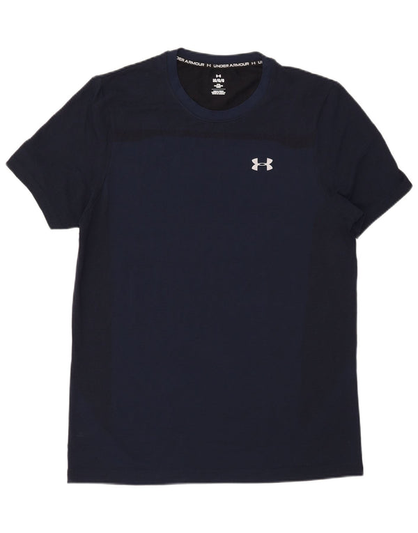 Ανδρικό T-Shirt Under Armour Top Large Navy Blue Nylon