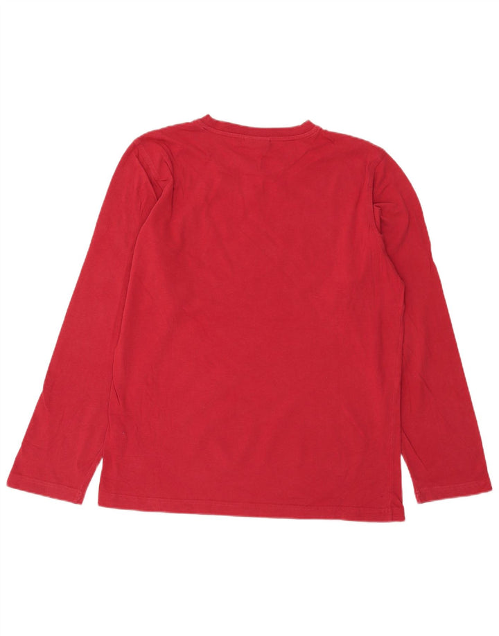 North Sails Ανδρικό γραφικό τοπ μακρυμάνικο μεγάλο κόκκινο βαμβακερό