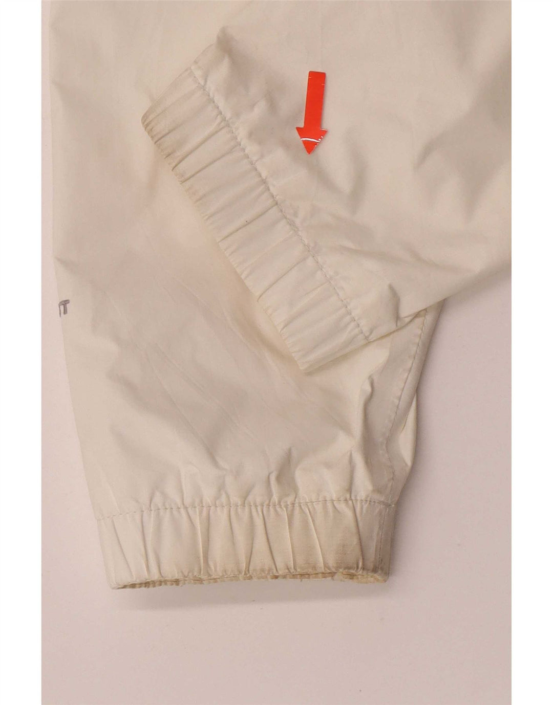 The North Face γυναικείο μπουφάν βροχής με κουκούλα UK 14 Medium White Nylon