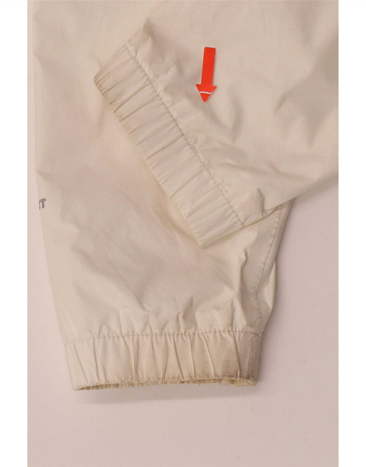The North Face γυναικείο μπουφάν βροχής με κουκούλα UK 14 Medium White Nylon
