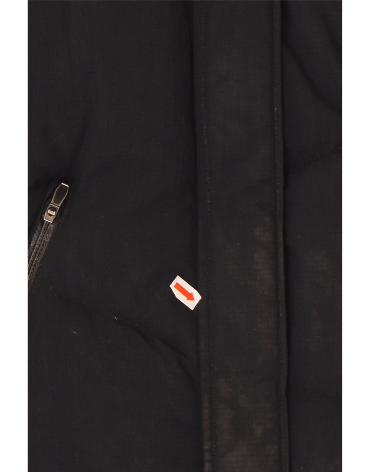 COLUMBIA Γυναικείο μπουφάν με κουκούλα με επένδυση UK 10 Small Navy Blue Nylon