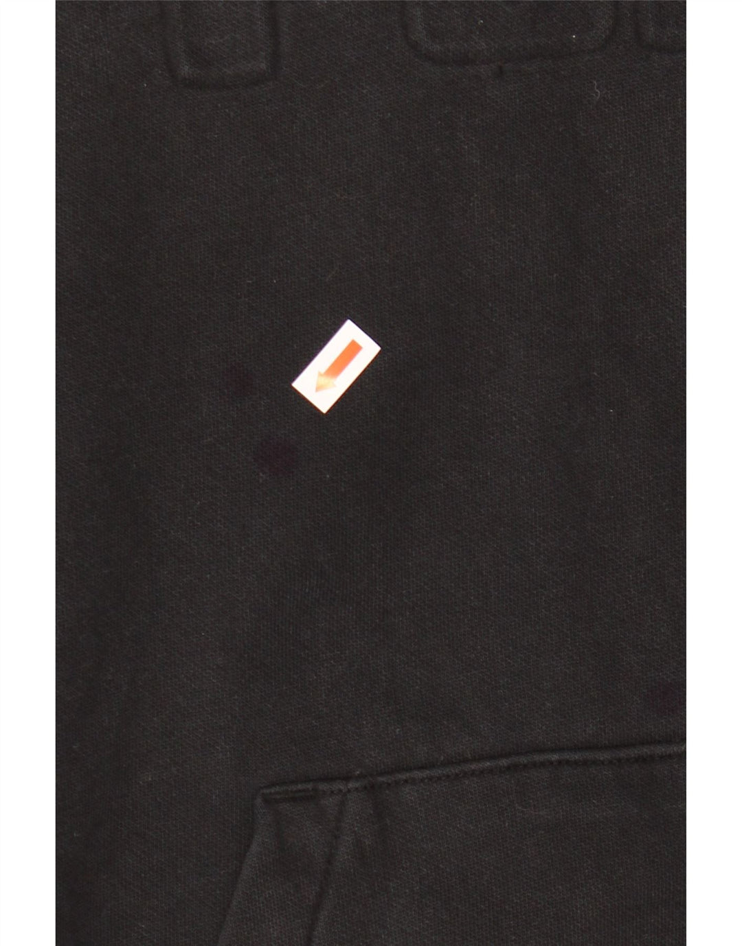 PUMA Mens Graphic Hoodie Jumper Medium Black Cotton Vintage Puma and Second-Hand Puma from Messina Hembry 