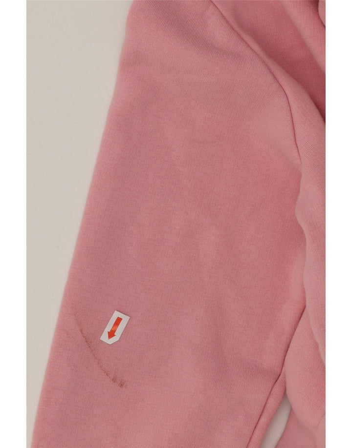 CONVERSE Womens Hoodie Jumper UK 14 Medium Pink Cotton Vintage Converse and Second-Hand Converse from Messina Hembry 
