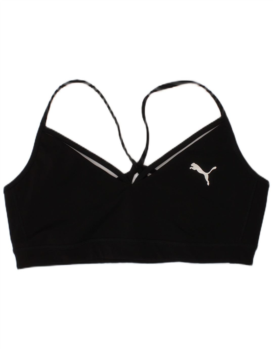 Puma Γυναικείο Αθλητικό Σουτιέν Τοπ Μεγάλο Μαύρο Πολυεστερικό Sports