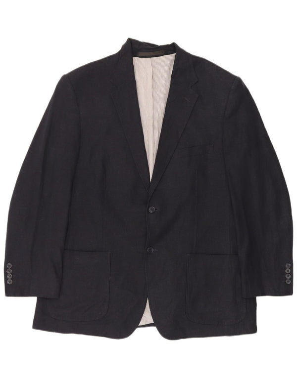Marks & Spencer Ανδρικό σακάκι μπλέιζερ με 2 κουμπιά UK 44 XL Navy Blue λευκά είδη