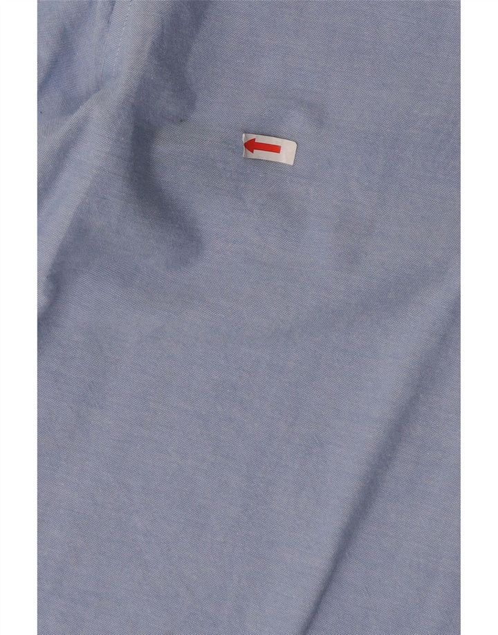 Jack & Jones Ανδρικό πουκάμισο Slim Fit μεγάλο μπλε βαμβακερό
