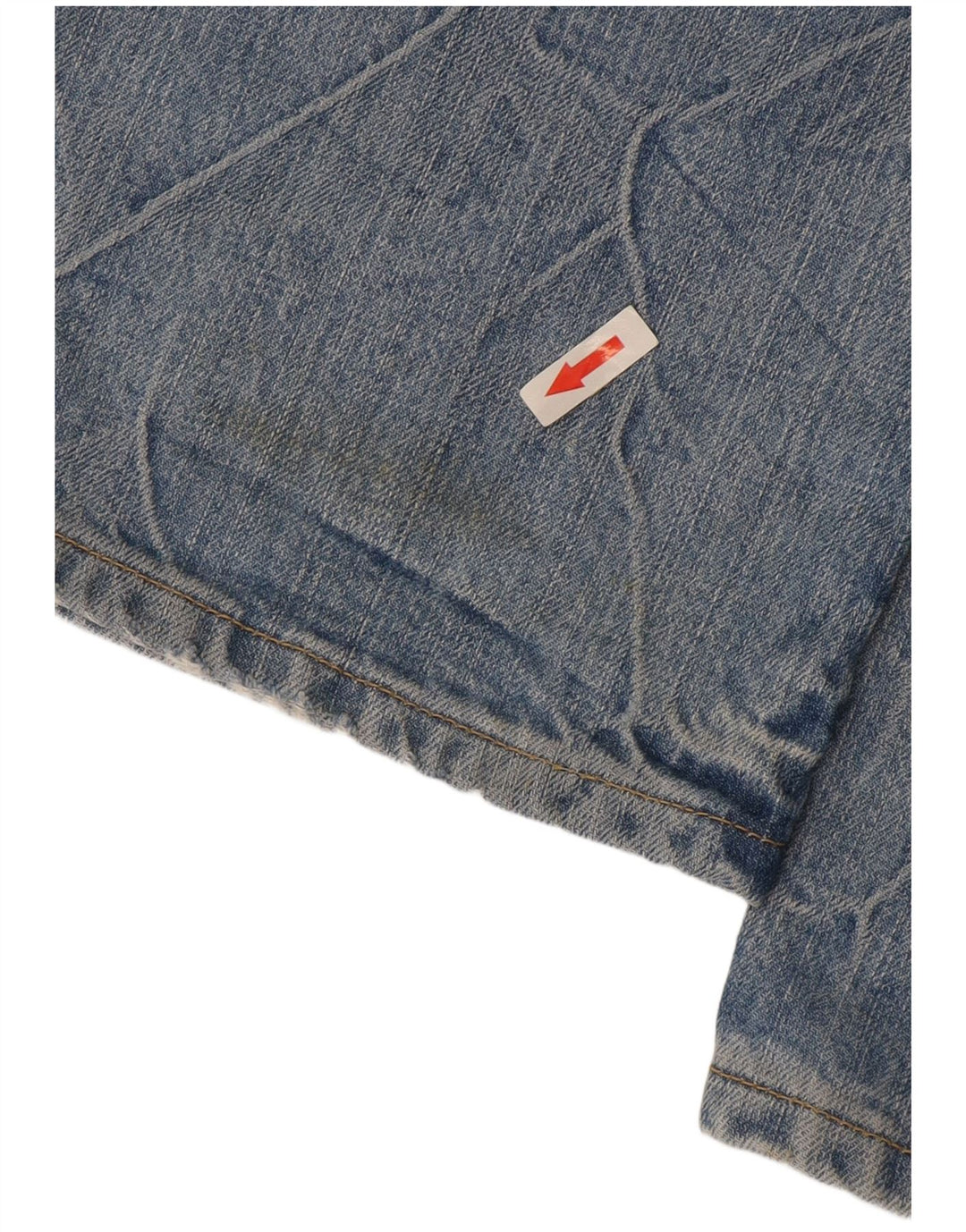 Lee Mens Straight Jeans W33 L36 Blue Cotton