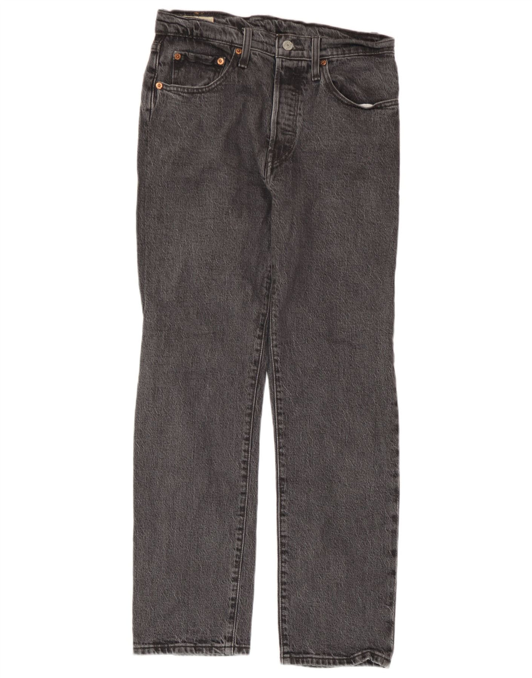 Levi's Mens 501 Straight Jeans W27 L28 Γκρι βαμβακερό