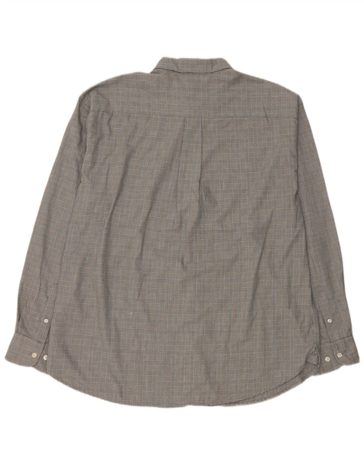 Ανδρικό πουκάμισο DOCKERS Stain Defender XL Γκρι βαμβακερό