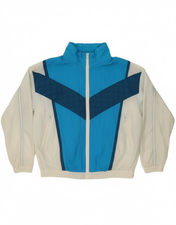 Vintage Γυναικεία Γυναικεία φόρμα φόρμας Top Jacket UK 18 XL Blue Colourblock