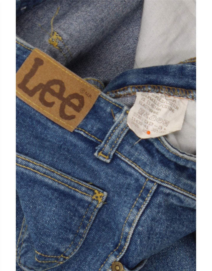 LEE Γυναικείο Ψηλόμεσο Skinny Jeans W32 L31 Μπλε βαμβακερό
