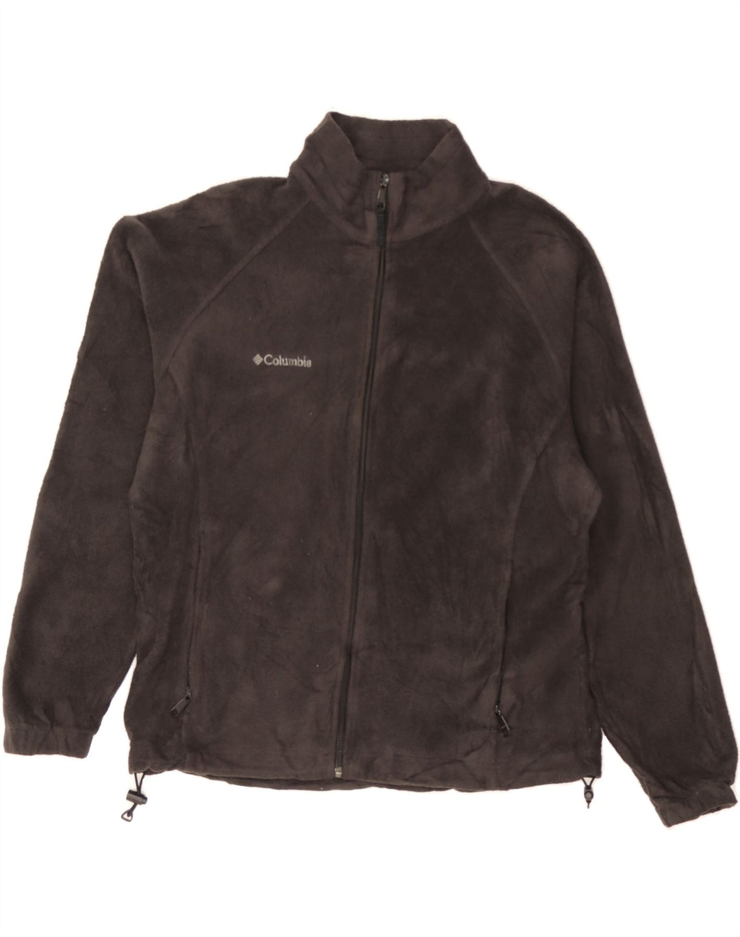 COLUMBIA Womens Fleece Jacket UK 18 XL Black Polyester Vintage Columbia and Second-Hand Columbia from Messina Hembry 