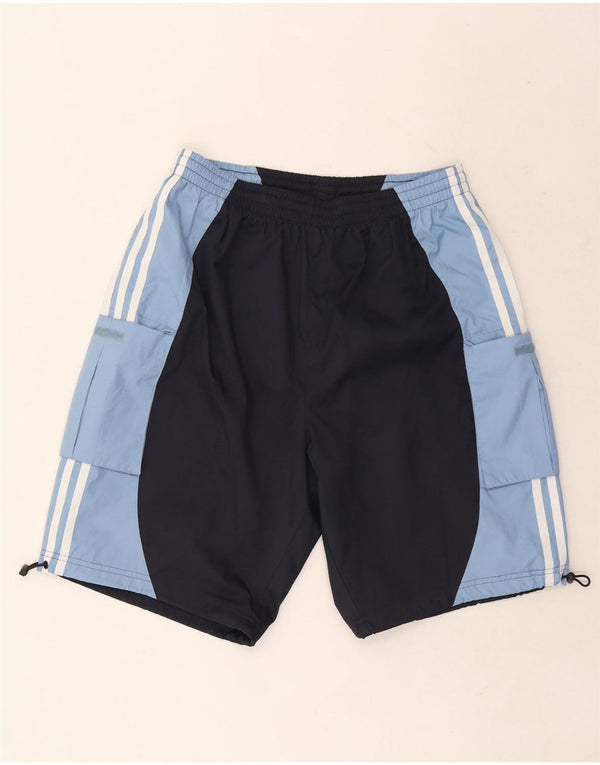Ανδρικό σορτς κολύμβησης Adidas, μεσαίο μπλε ναυτικό, πολυεστέρας
