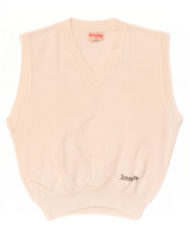 Fruit Of The Loom Ανδρικό γιλέκο Tank Top Μεσαίο λευκό βαμβακερό