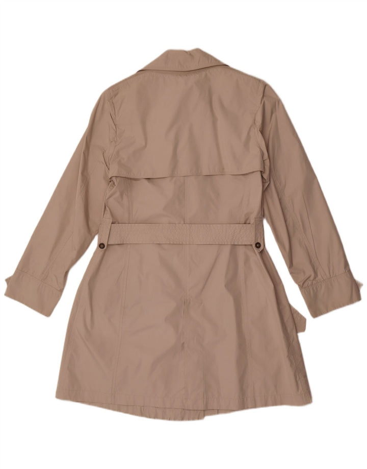 Γυναικεία καμπαρντίνα Geox Respira με διπλό στήθος UK 8 Small Beige Polyester