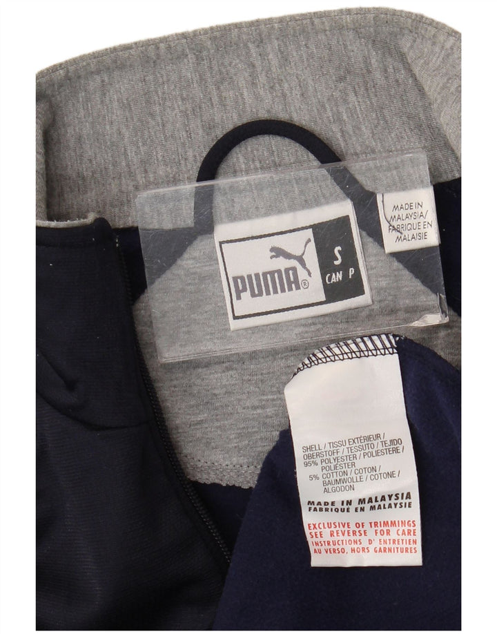 Ανδρική φόρμα Puma Top Jacket Μικρό Navy Blue Polyester