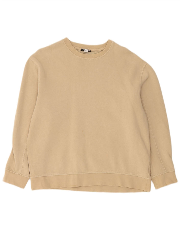 Γυναικείο φούτερ Topshop Oversized Jumper UK 14 Medium Beige βαμβακερό