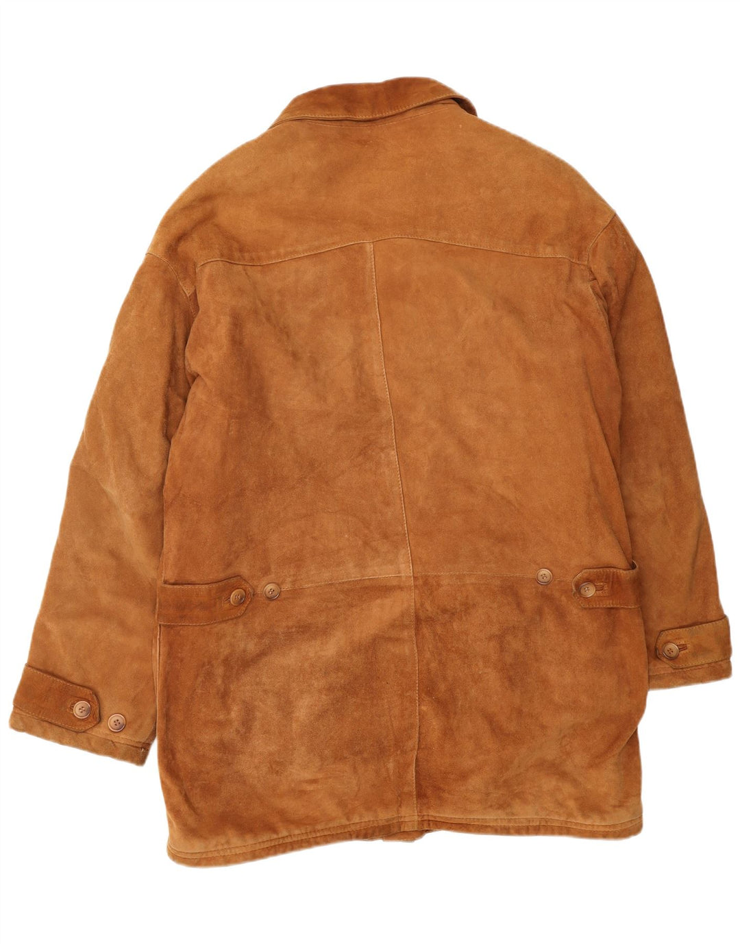 Ανδρικό Suede Jacket VINTAGE IT 52 XL Beige Leather