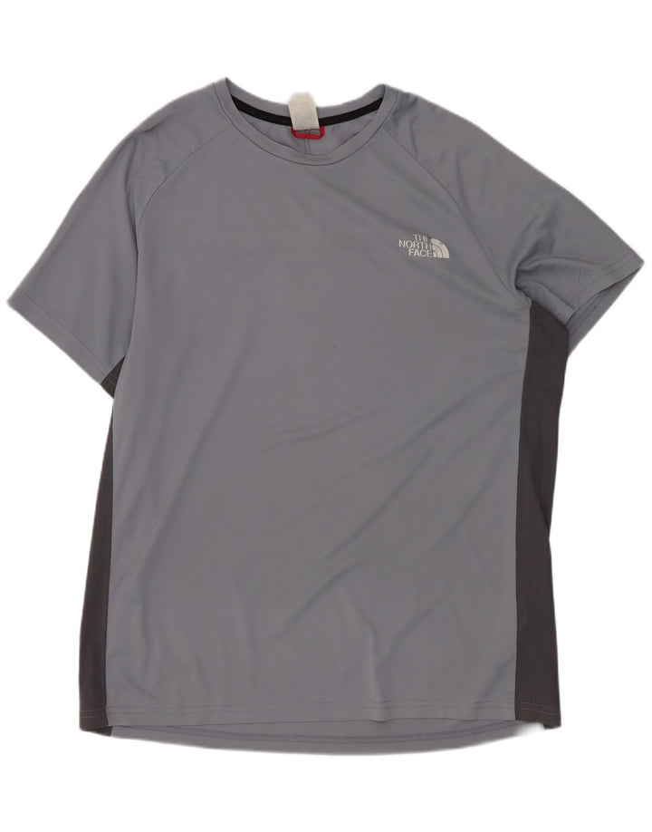 Ανδρικό T-Shirt North Face Top Large Grey Colourblock Polyester
