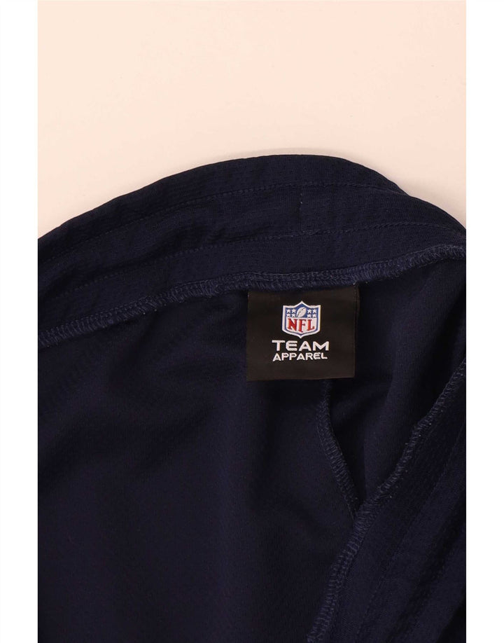 Ανδρικά γραφικά αθλητικά σορτς NFL μεσαίου μπλε ναυτικού χρώματος