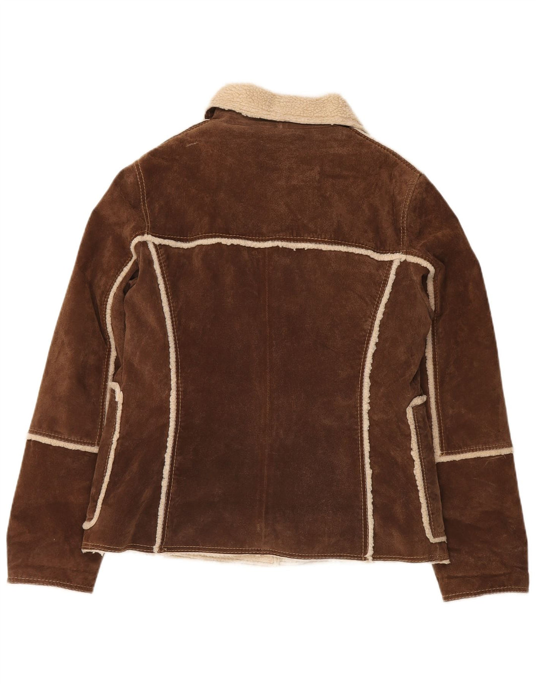 Γυναικείο Shearling Jacket Conbipel IT 48 XL Καφέ Δερμάτινο