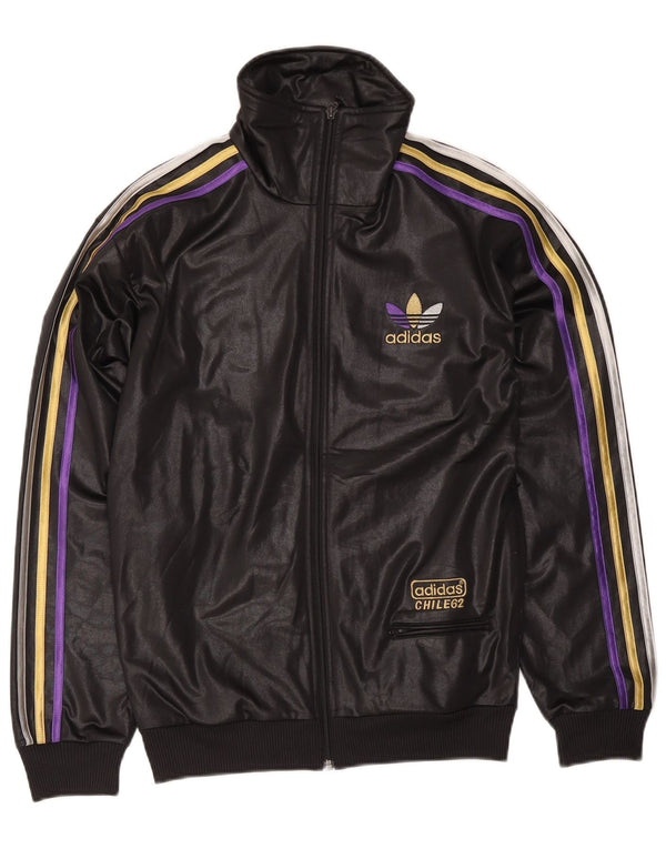 Ανδρική αθλητική φόρμα γραφικών Adidas Top Jacket Small Black Polyester