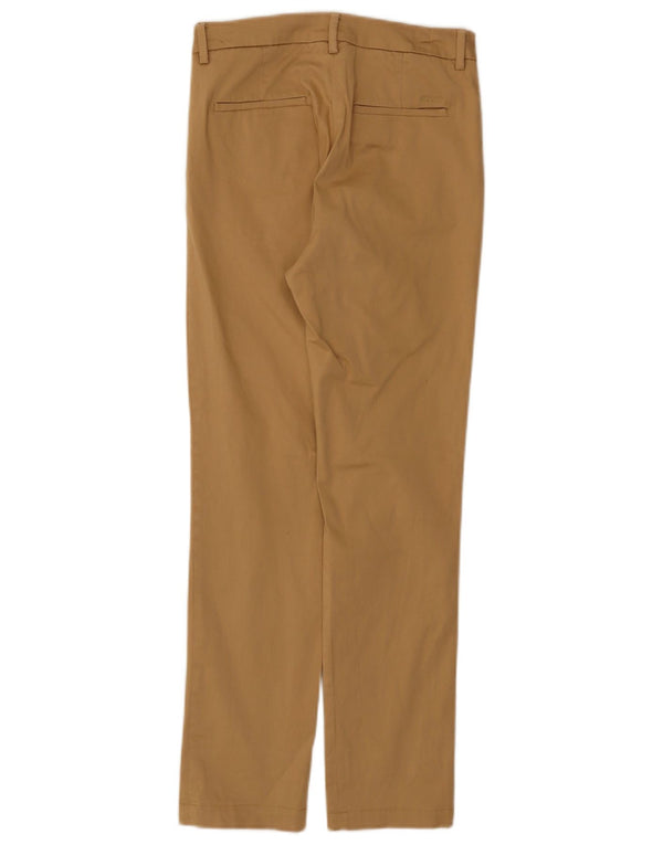 Γυναικείο ίσιο παντελόνι Chino Gant UK 8 Small W28 L27 Beige βαμβακερό