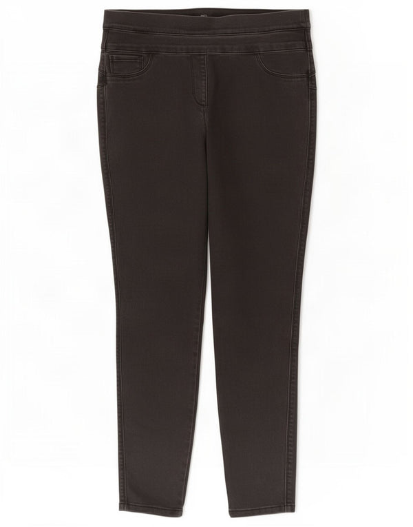 M&Co Γυναικείο Jegging Jeans UK 14 Medium W30 L29 Μαύρο βαμβακερό