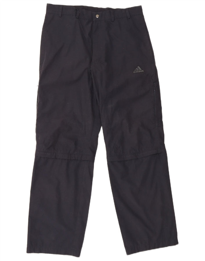 Adidas Ανδρικό ίσιο παντελόνι Cargo Medium W32 L31 Navy Blue Polyester