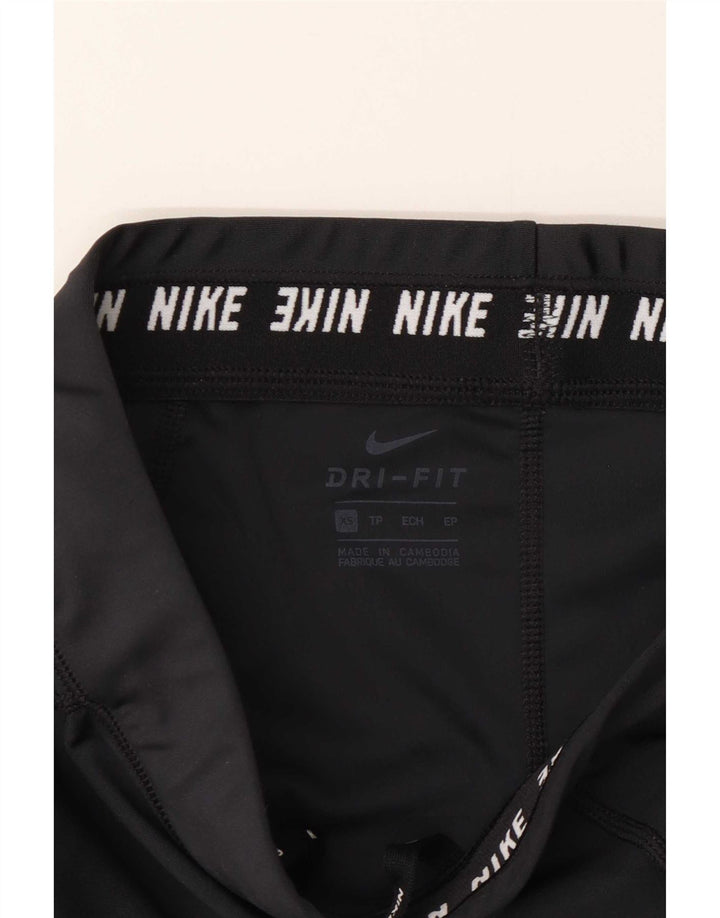 Nike Γυναικεία Κολάν UK 6 XS Μαύρο Πολυεστέρας