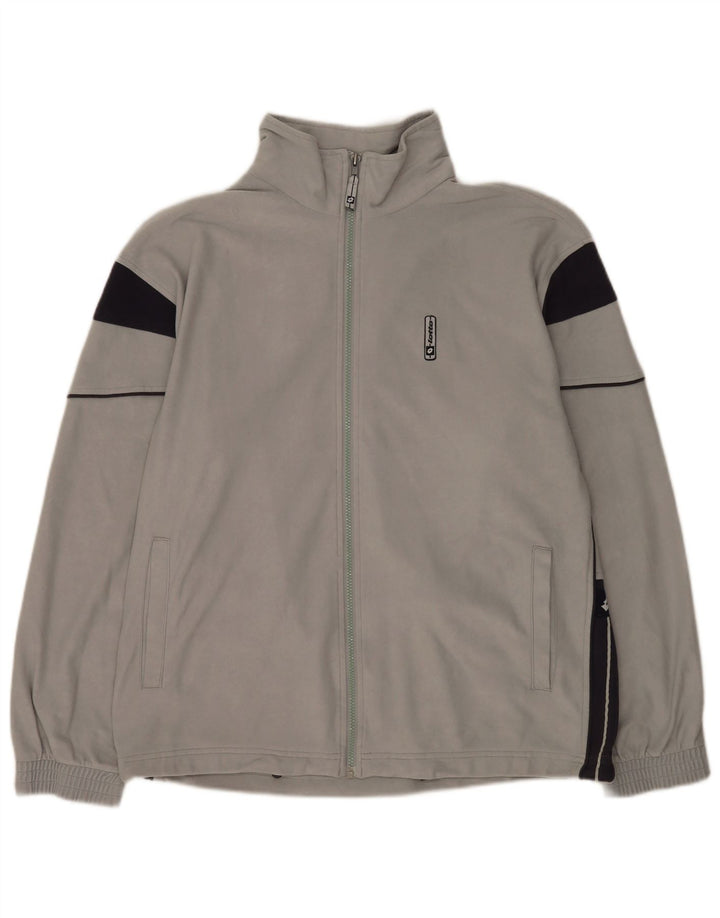 Ανδρική αθλητική φόρμα Lotto Top Jacket Large Grey Polyester