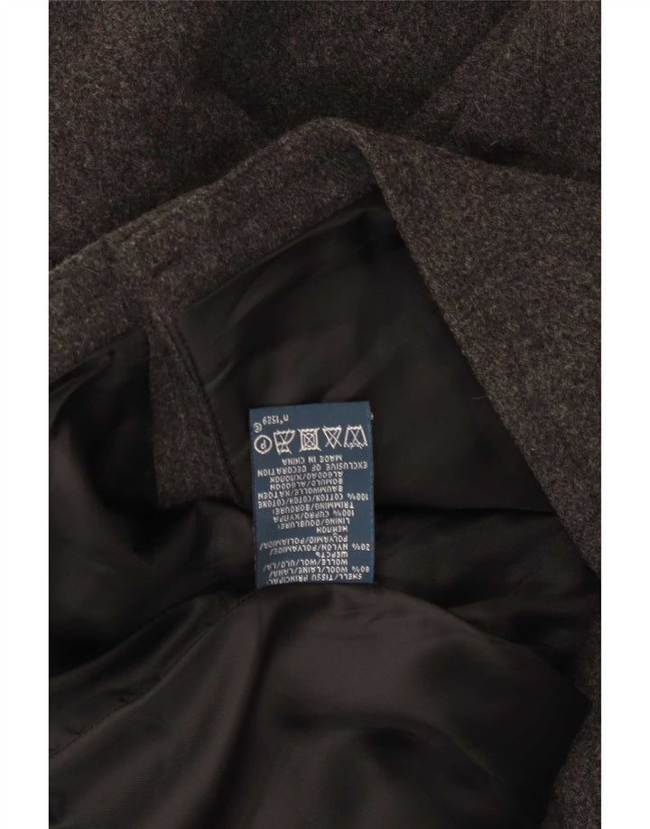 Polo Ralph Lauren Ανδρικό παλτό μπιζελιού UK 40 Large Grey Wool
