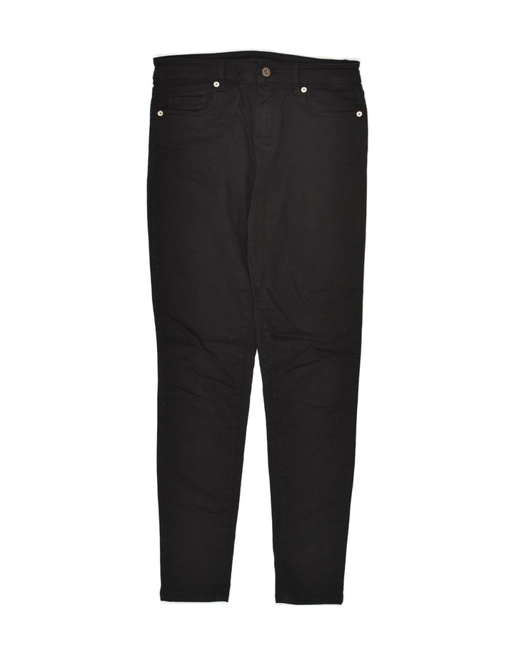 MASSIMO DUTTI Womens Skinny Casual Trousers EU 38 Small W28 L29 Black | Vintage Massimo Dutti | Thrift | Second-Hand Massimo Dutti | Used Clothing | Messina Hembry 