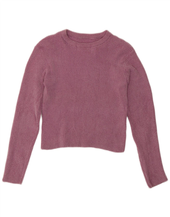 Marks & Spencer Girls Crop Μακρυμάνικο 13-14 ετών Ροζ Πολυεστέρας