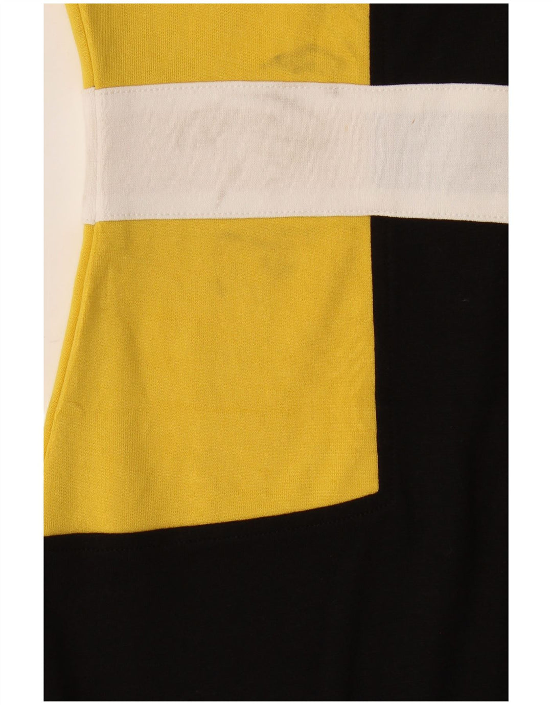 Γυναικείο Γυναικείο Φόρεμα Bodycon UK 12 Medium Black Colourblock