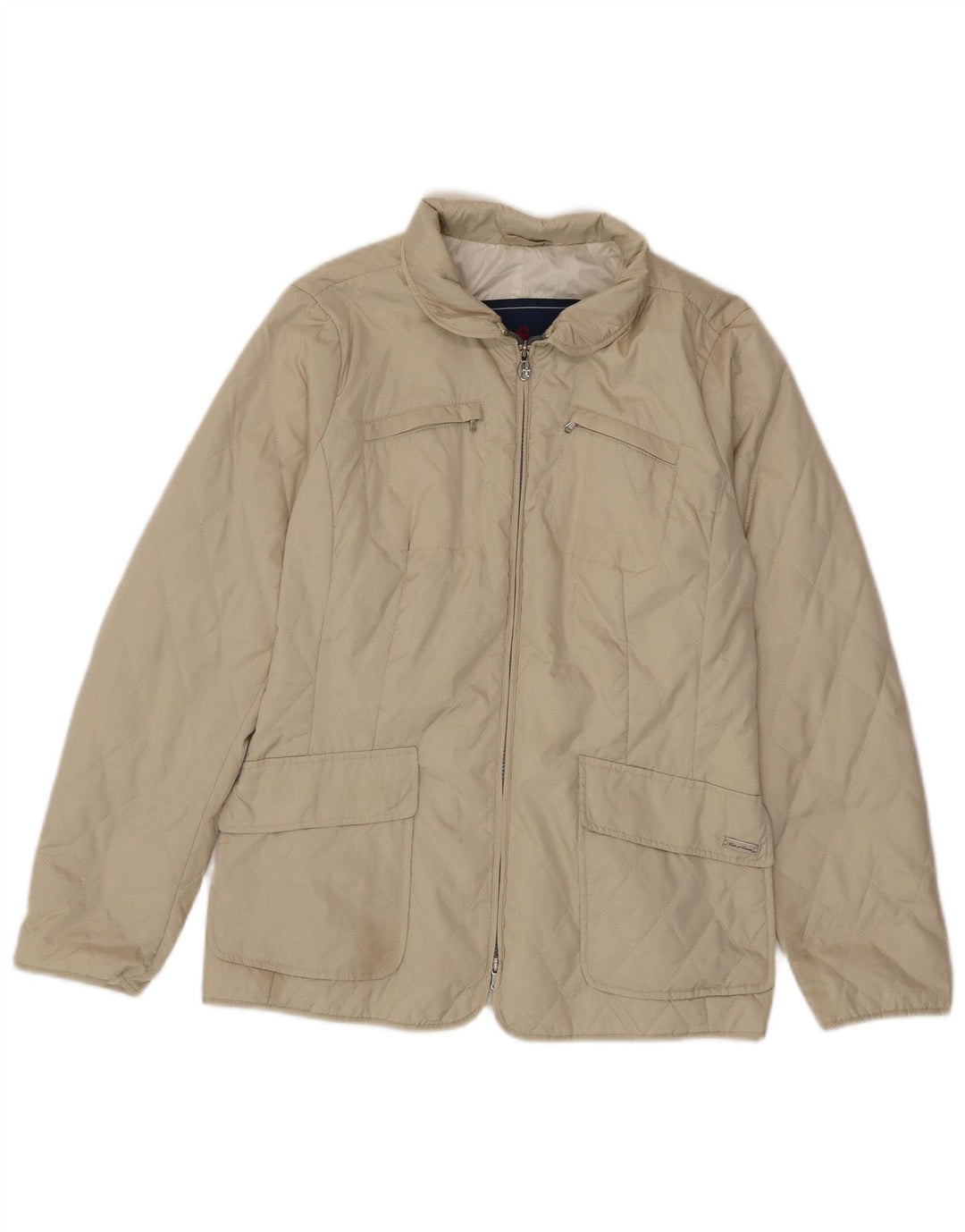 CONTE OF FLORENCE Γυναικείο Utility Μπουφάν IT 46 Large Grey Polyester