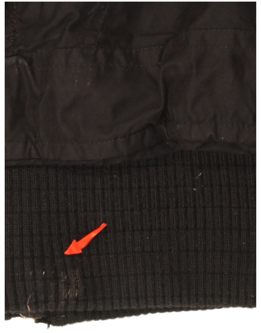 KHUJO Γυναικείο μπουφάν Parka με κουκούλα UK 12 μεσαίο μαύρο πολυεστέρα