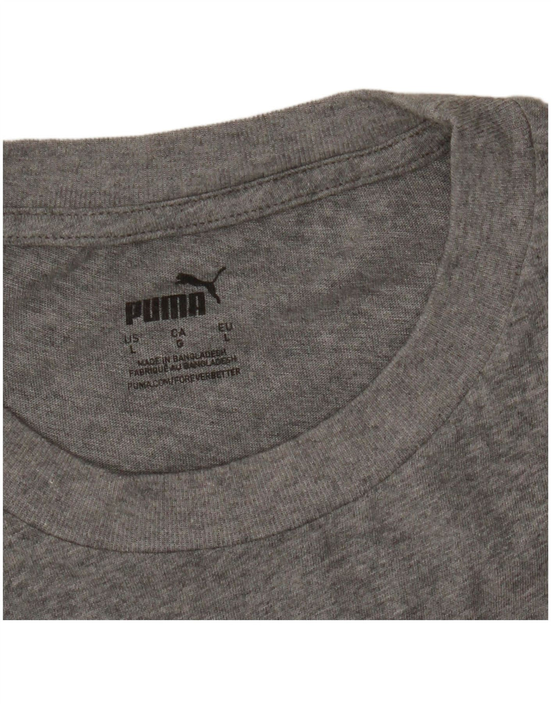 Ανδρικό γραφικό μπλουζάκι PUMA Top Large Grey