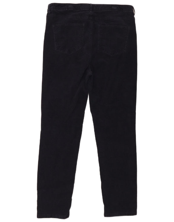 Marks & Spencer Γυναικείο Skinny Παντελόνι Κοτλέ UK 18 XL W36 L30 Navy Blue