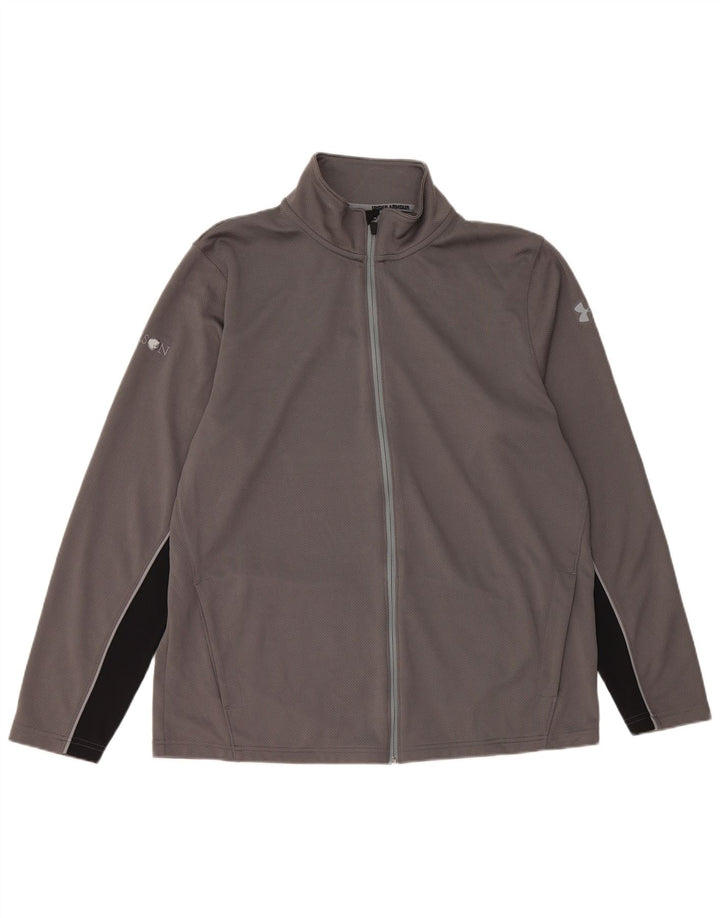UNDER ARMOR Ανδρική φόρμα φόρμας γραφικών Jackson Top Jacket XL Grey Colourblock