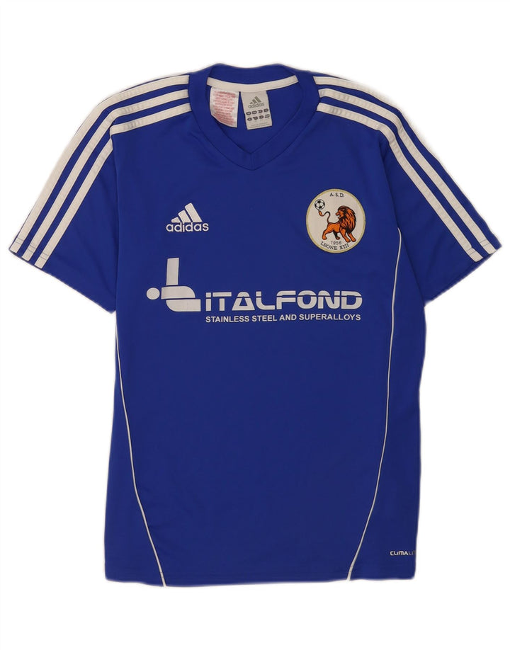 Γραφικό T-Shirt Adidas Mens Climalite Top XS Blue Polyester